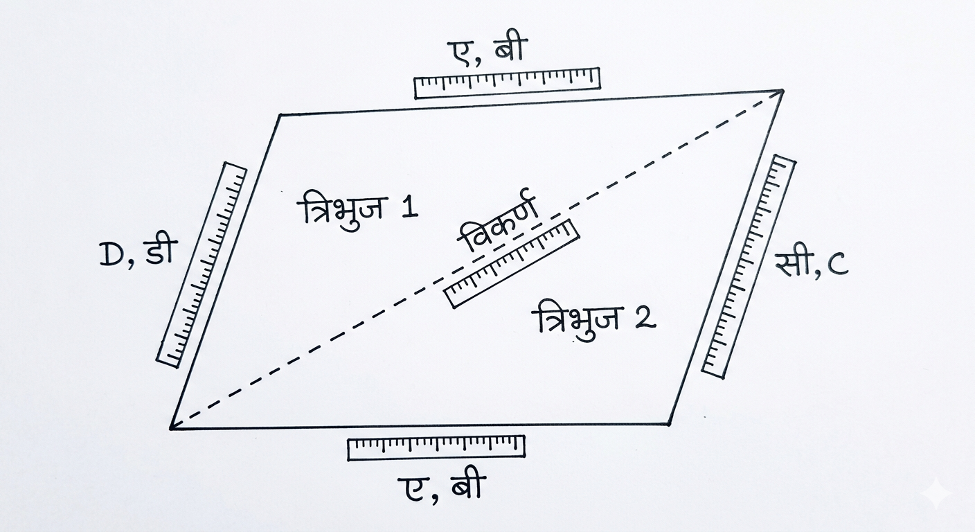Bihar Irregular Land Diagram Shayan Smart Tools